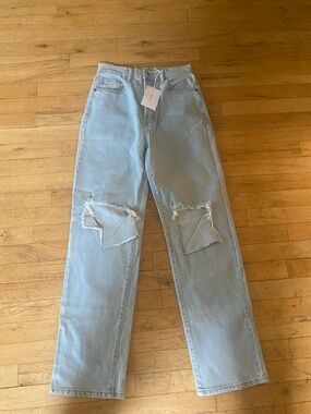 Cello super high rise dad jean. Size 5. NWT!!